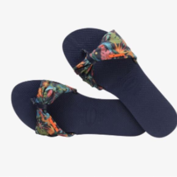 Havianas $42 St. Tropez Flip Flops Womens 9 NWOT - Picture 12 of 15